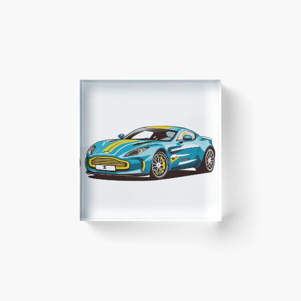 Item preview, Aston Martin ONE-77- Cartoon Design designed and sold by PoppinDesigner.