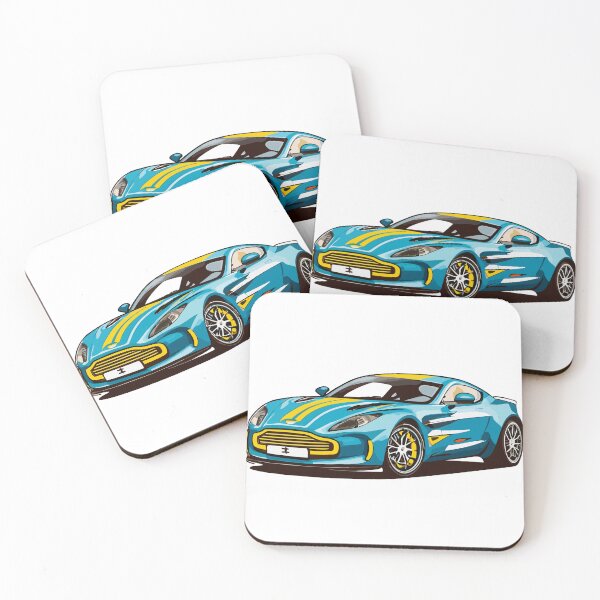Item preview, Aston Martin ONE-77- Cartoon Design designed and sold by PoppinDesigner.