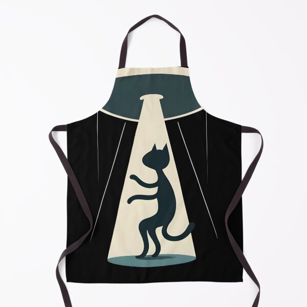 Item preview, UFO steals a black cat designed and sold by ratchawoot.