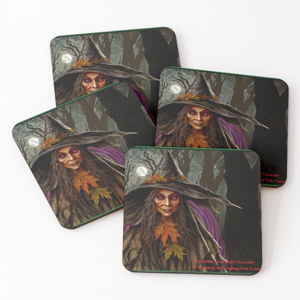 Item preview, Halloween Witches of the Singing Oak Coven. Morganna Grimspell 1 of 7 designed and sold by leyfinder.