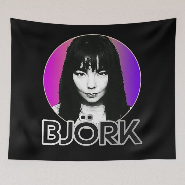 Item preview, Retro Bjork Art Pop Tribute designed and sold by JohannChic.