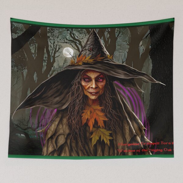 Item preview, Halloween Witches of the Singing Oak Coven. Morganna Grimspell 1 of 7 designed and sold by leyfinder.