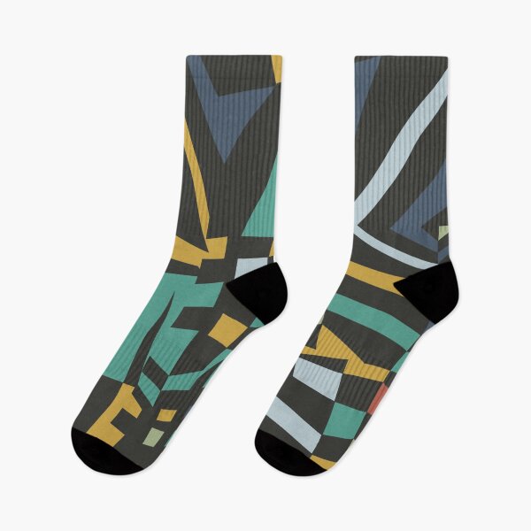 Item preview, razzle dazzle camouflage mid-century modern colors designed and sold by LP-agent.