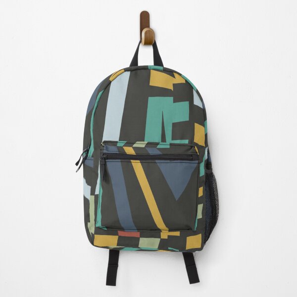 Item preview, razzle dazzle camouflage mid-century modern colors designed and sold by LP-agent.