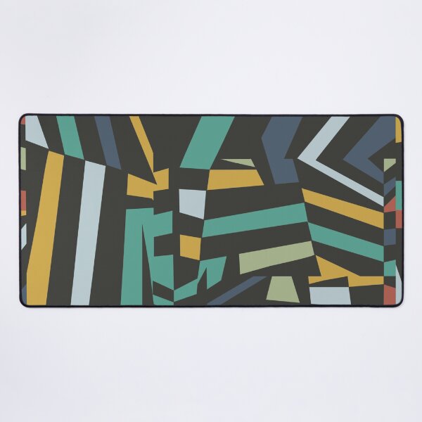 Item preview, razzle dazzle camouflage mid-century modern colors designed and sold by LP-agent.
