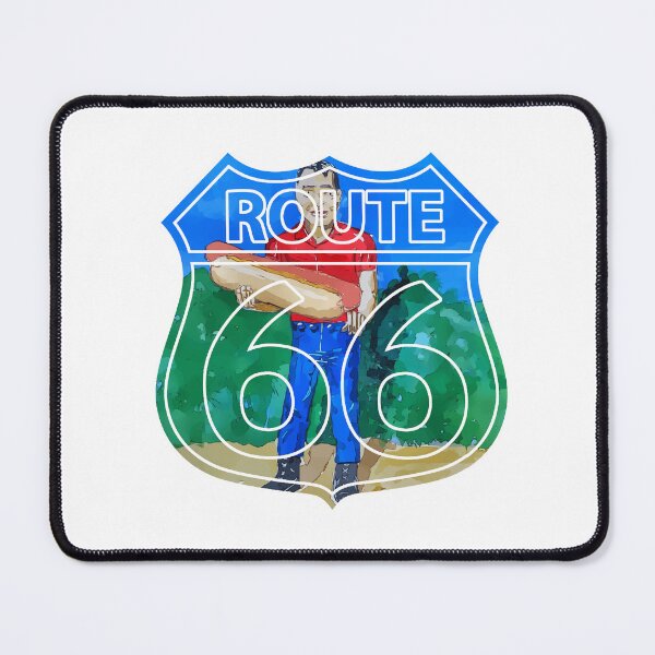 Item preview, Hotdog Man on Route 66 in Atlanta Illinois. Also know as Muffler Man- WelshDesigns designed and sold by welshdesigns.