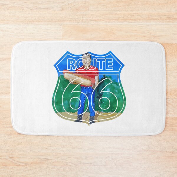 Item preview, Hotdog Man on Route 66 in Atlanta Illinois. Also know as Muffler Man- WelshDesigns designed and sold by welshdesigns.
