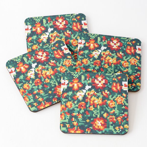 Item preview, textile and wallpaper patterns. a printable digital illustration work. floral print designs. designed and sold by APHIDAT-TA.