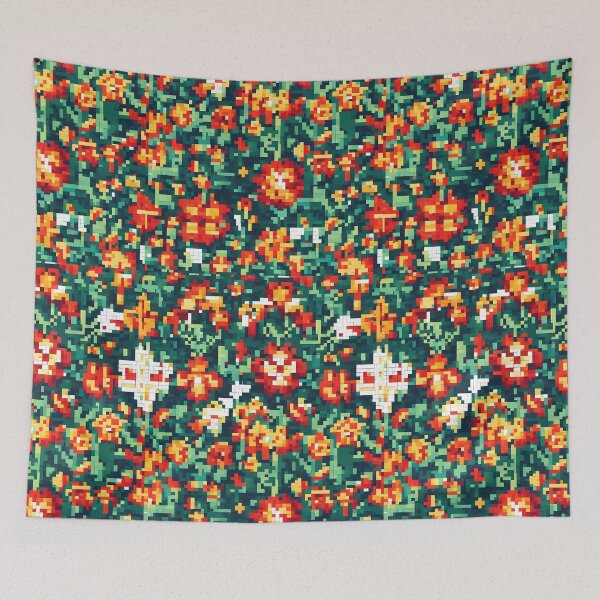 Item preview, textile and wallpaper patterns. a printable digital illustration work. floral print designs. designed and sold by APHIDAT-TA.