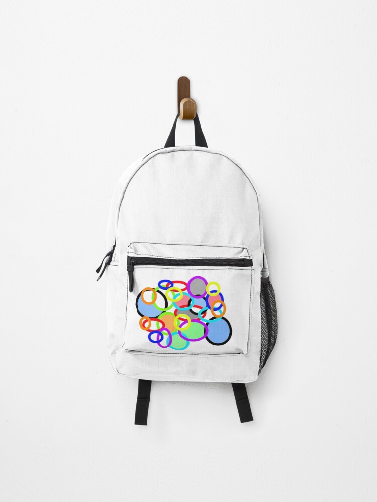 Thumbnail 1 of 3, Backpack, circle designed and sold by Chara-I.