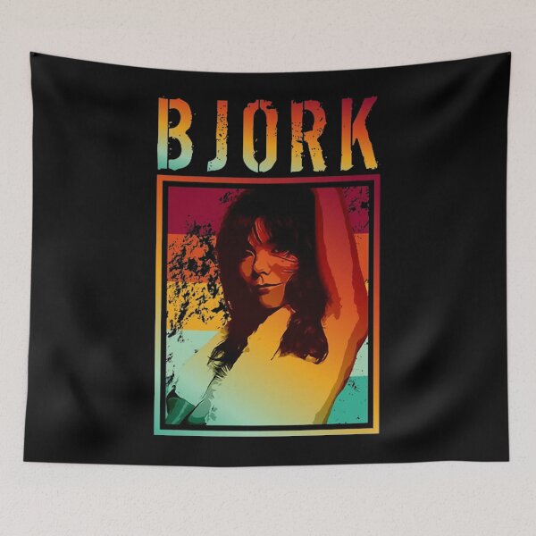 Item preview, BJORK  Retro poster designed and sold by MeltonWrath.