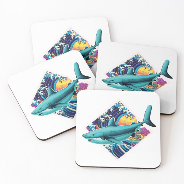 Item preview, Large whale shark. Shark on the waves. designed and sold by Anastasiia Yurevych.