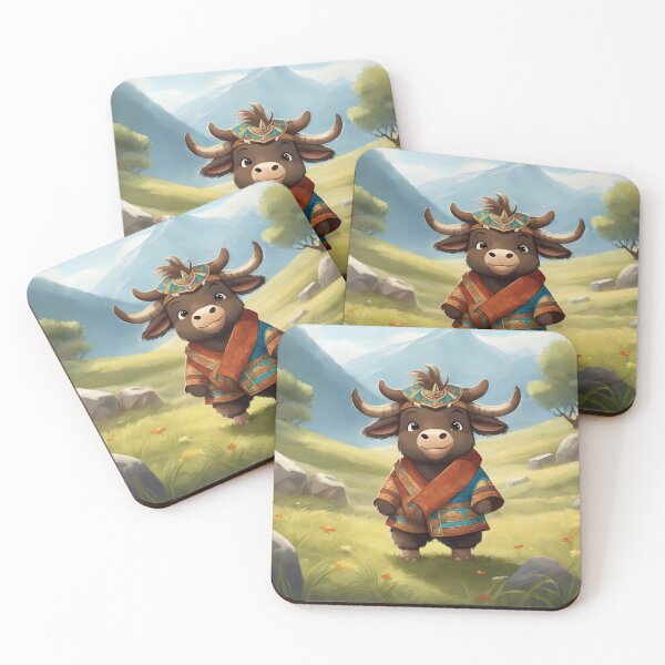 Item preview, Little Baby Yak, Cute Tibetan Ox designed and sold by Bilisik.