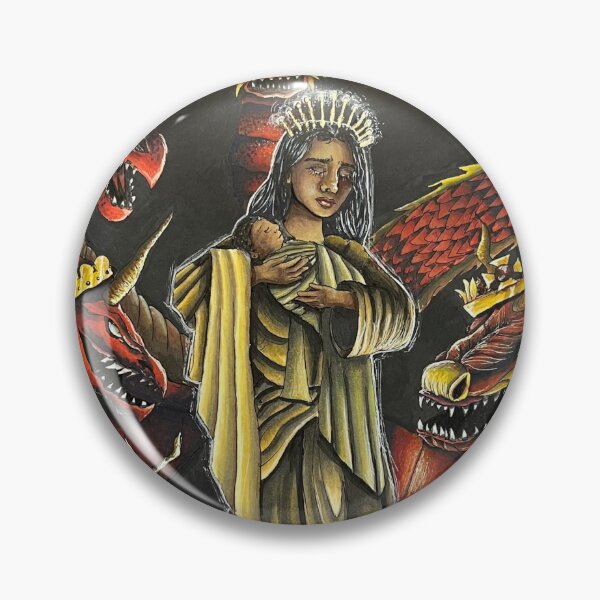 Item preview, Woman and the Seven Headed Beast designed and sold by artbymaddyg.