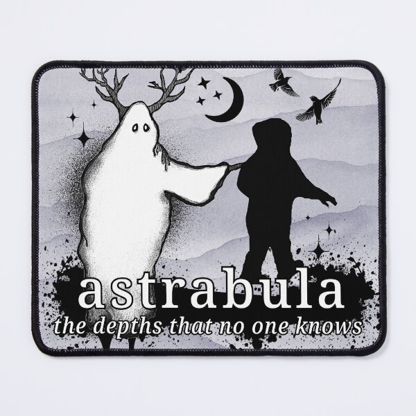 Item preview, Copy of the depths that no one knows - gray splatter designed and sold by meowllyjoy.