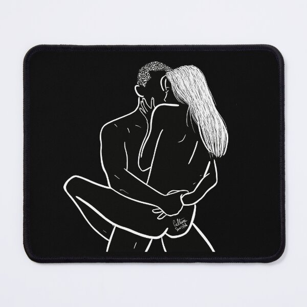 Item preview, naked couple hug designed and sold by Culturesensible.