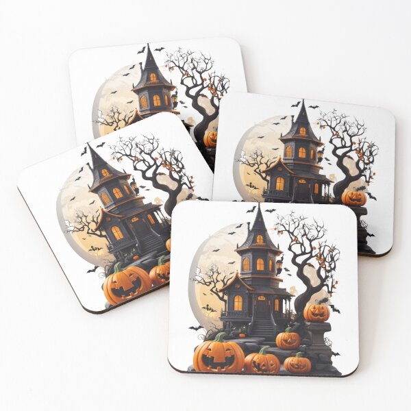 Item preview, Pumpkin Haunted House designed and sold by Imaginaria Inkworks.