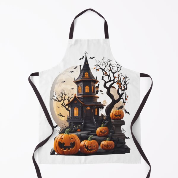 Item preview, Pumpkin Haunted House designed and sold by Imaginaria Inkworks.