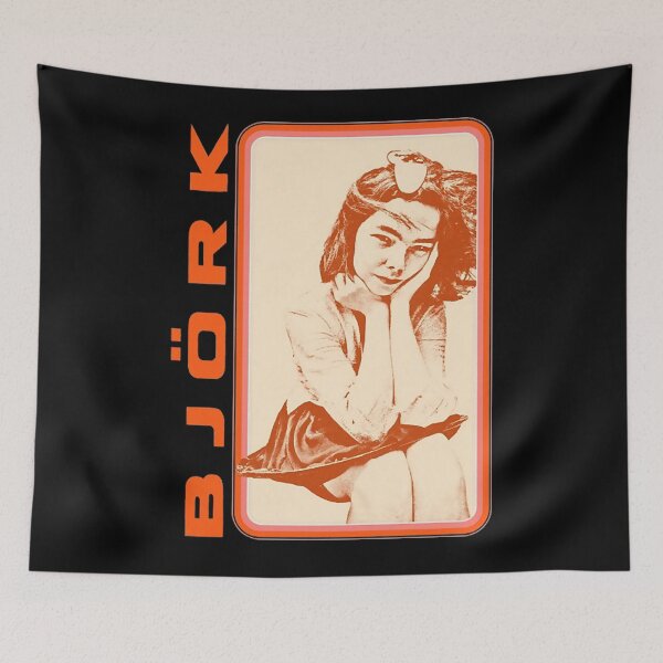 Item preview, Bjork  The Sugarcubes  Retro Aesthetic Fan Art Design designed and sold by MeltonWrath.