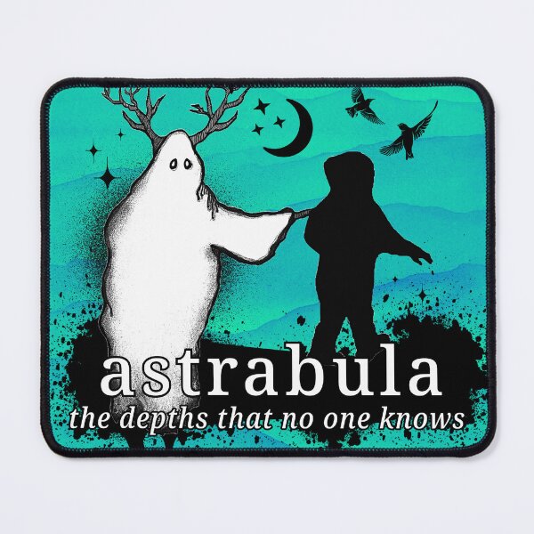 Item preview, the depths that no one knows - teal splatter designed and sold by meowllyjoy.