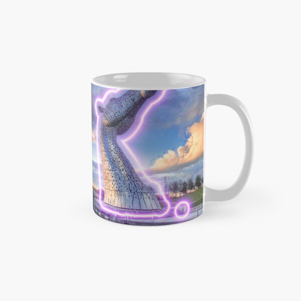 Item preview,  The neon Kelpies, the Helix , Falkirk , Scotland neon picture designed and sold by Photogold Photo Gifts.