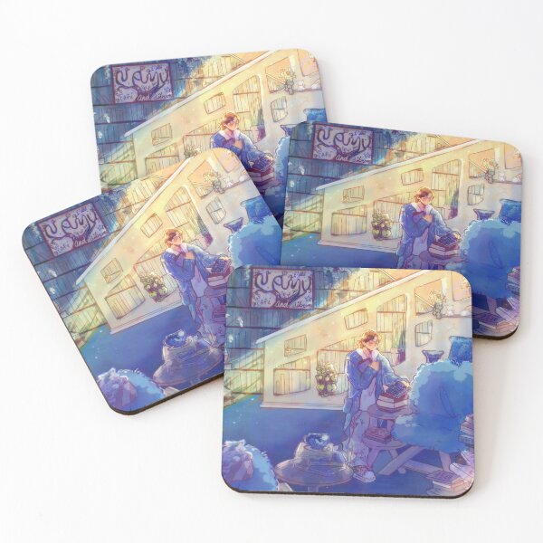 Item preview, Namu’s Cafe and Library  designed and sold by kinoko.draws.