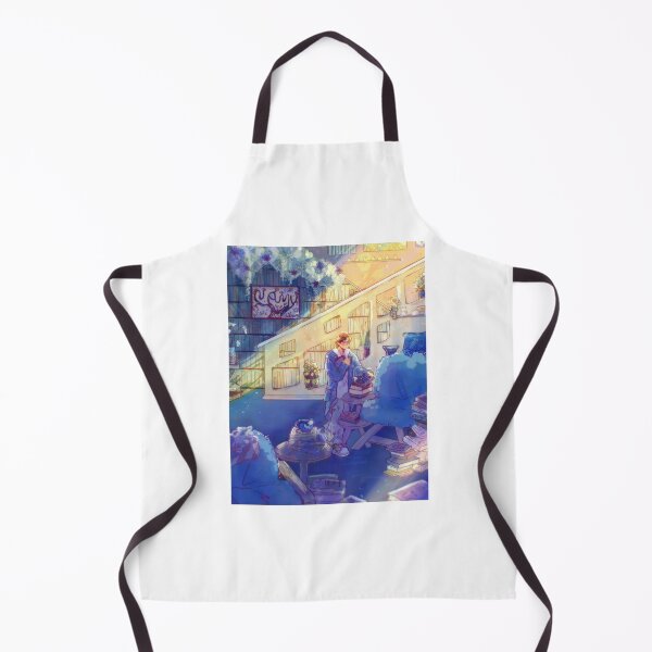 Item preview, Namu’s Cafe and Library designed and sold by kinoko.draws.