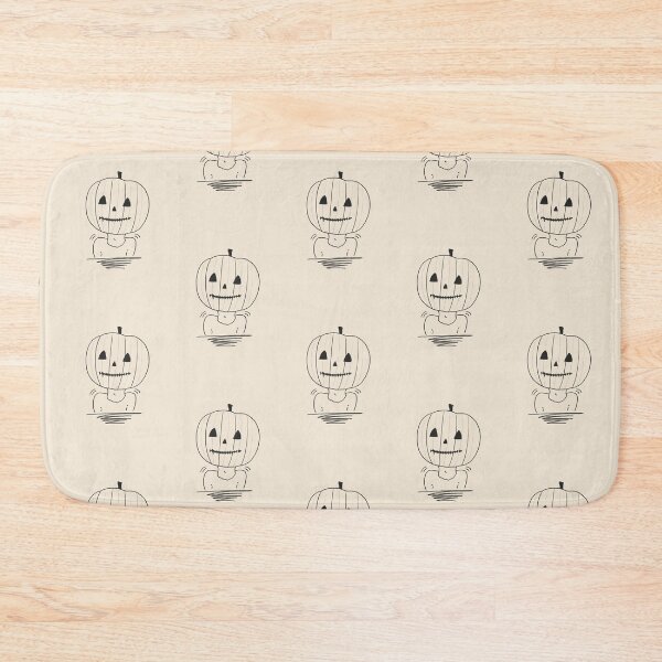 Item preview, Mr. Pumpkin Aesthetic Halloween Black & White Simple Art Logo  designed and sold by Marinaaa010.