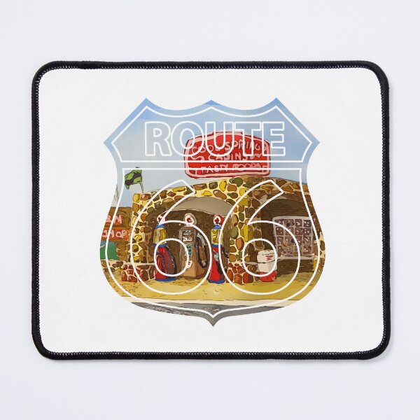 Item preview, Route 66 - Cool Springs gas station in Arizona- WelshDesigns designed and sold by welshdesigns.