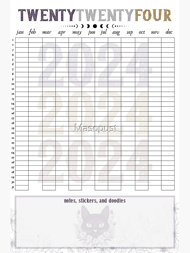 2024 Witchy Planner Canva Template