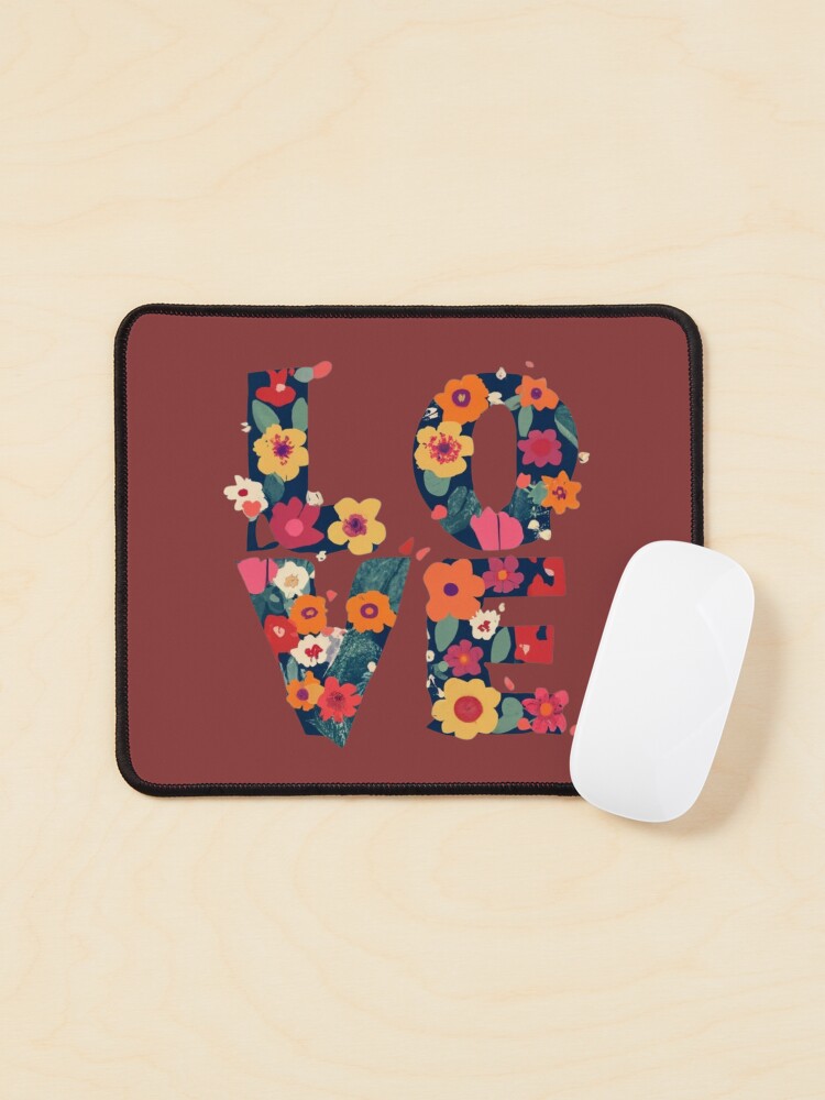 Thumbnail 1 of 5, Mouse Pad, love designed and sold by zubiaqureshi.