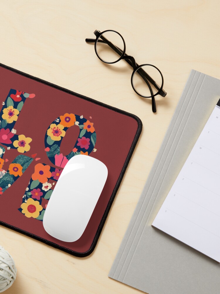 Thumbnail 3 of 5, Mouse Pad, love designed and sold by zubiaqureshi.