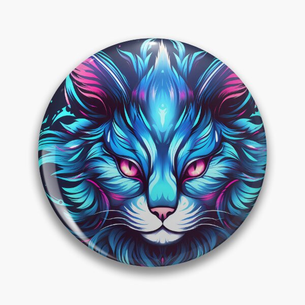 Item preview, "Luminous Kitty Portrait" designed and sold by Art-Vortex-fr.