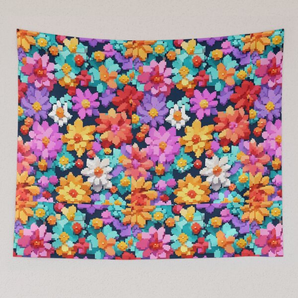 Item preview, textile and wallpaper patterns. a printable digital illustration work. floral print designs. designed and sold by APHIDAT-TA.