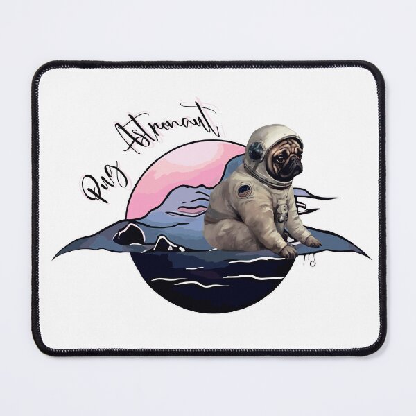 Item preview, Cute pug. Pug in space. designed and sold by Anastasiia Yurevych.