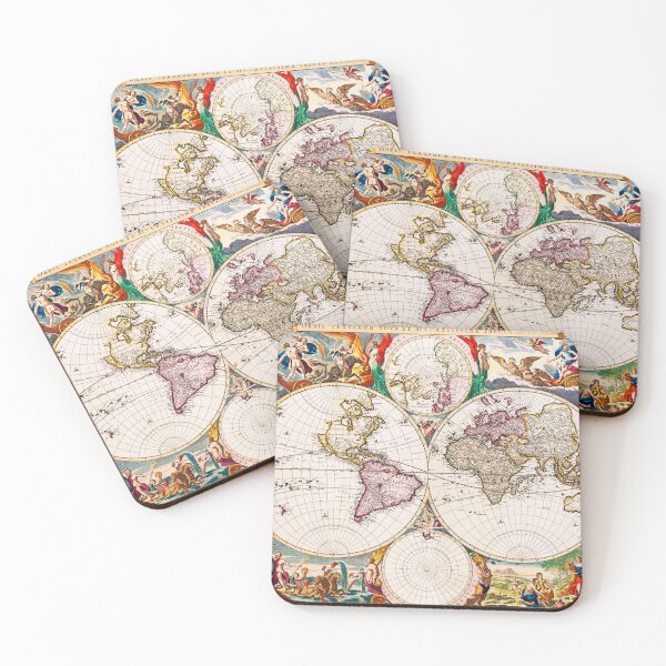 Item preview, map of the world designed and sold by Francespoppy.