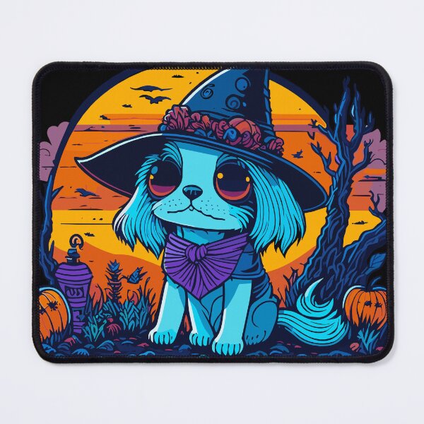 Item preview, Dog dressed as a witch designed and sold by MB2PRo.