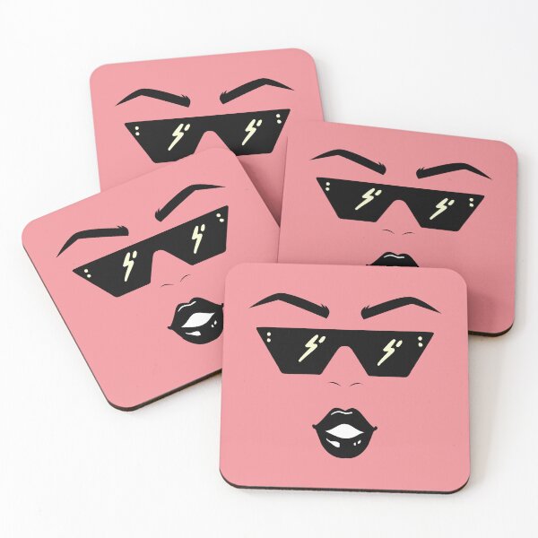 Item preview, Pink flash face designed and sold by GasconyPassion.