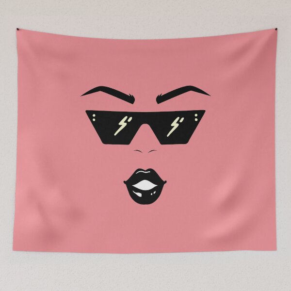 Item preview, Pink flash face designed and sold by GasconyPassion.