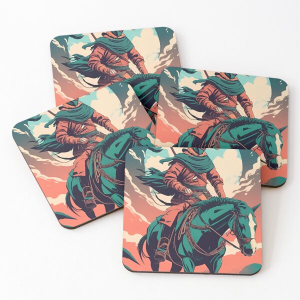 Item preview, mysterious warrior on a horse artwork designed and sold by RB Graphics.