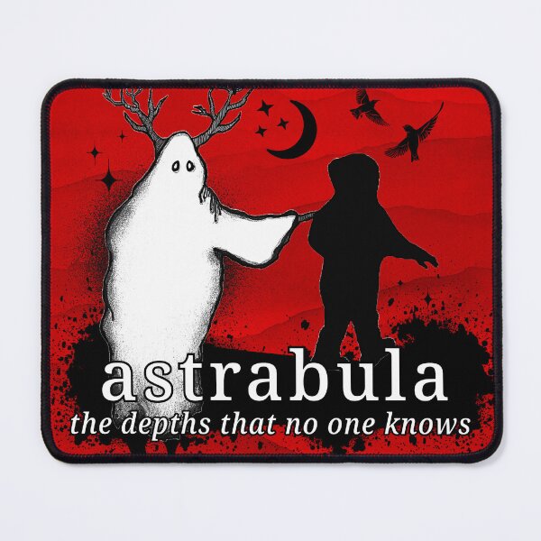 Item preview, the depths that no one knows - red splatter2 designed and sold by meowllyjoy.