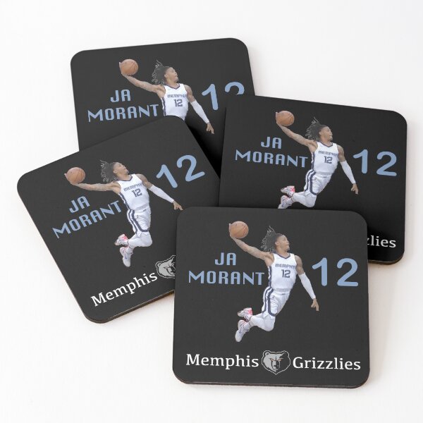 Item preview, Ja Morant Memphis grizzlies dunk white letters designed and sold by Ben3842.