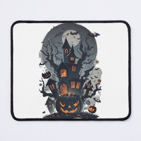 Item preview, Black Pumpkin Haunted House designed and sold by Imaginaria Inkworks.