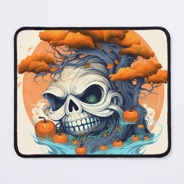 Item preview, "Skullwood Pumpkin Patch" designed and sold by Art-Vortex-fr.