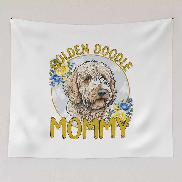 Item preview, Golden Doodle Mommy Cassic T-shirt designed and sold by MysticOzzy.