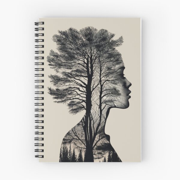 Item preview, Woman and Nature, Double Exposure designed and sold by Sketch-Shack.