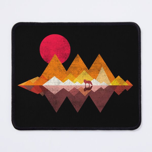 Item preview, Wolf Lands, Mountains, Sunset, Sunrise, Nature designed and sold by therocketman.