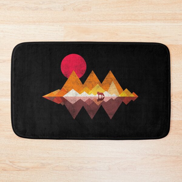 Item preview, Wolf Lands, Mountains, Sunset, Sunrise, Nature designed and sold by therocketman.