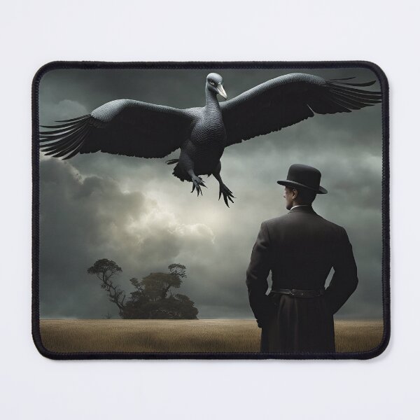 Item preview, Bird of Prey and Man in a Hat designed and sold by ckwags.