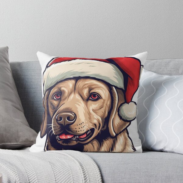 Artikelvorschau, Labrador Retriever Hund trägt Weihnachtsmütze. entworfen und verkauft von maxtapee.